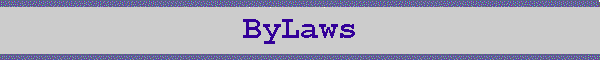 ByLaws