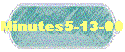 Minutes5-13-00